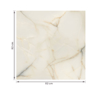 Piso Cerâmico Marmorizado Brilhante Borda Reta Interno 82x82 Miragem Ceral