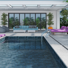 Piso Cerâmico Pastilhado Brilhante Borda Arredondada Externo 34x34cm PPF34090 Incefra