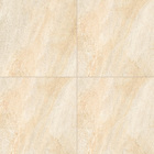 Piso Cerâmico Pedra Borda Arredondada Externo 57x57cm Caribe Bege Cerbras