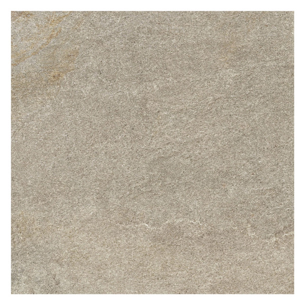Piso Cerâmico Pedra Acetinado Borda Reta Externo 76x76cm Arenito Beige RT76020 Embramaco