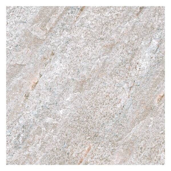 Piso Cerâmico Pedra Fosca Borda Reta Externo 66x66cm Solo Granilhado Formigres