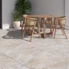 Piso Cerâmico Pedra Fosca Borda Reta Externo 66x66cm Solo Granilhado Formigres