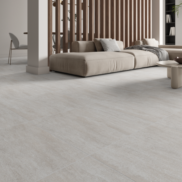 Piso Cerâmico Pedra Granilhado Borda Reta Externo 66x66cm Fusion