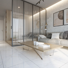 Piso Cerâmico Interno Mármore Polido Borda Reta Napoli 56x56cm Cerbras