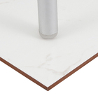 Piso Cerâmico Interno Mármore Esmaltado Borda Arredondada Vpc58004 58x58cm Viva Cerâmica