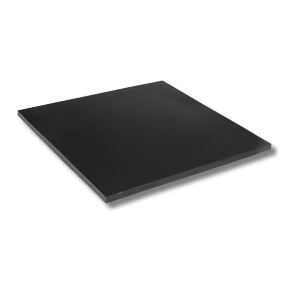 Piso De Borracha 25mm Lisa 1000x1000mm Menco - 1 Unidade