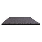 Piso de Borracha Impact Soft 100x100x1,1cm Preto Aubicon