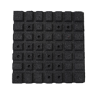 Piso de Borracha Impact Soft Play Azul 50x50x4cm 20 Peças Aubicon