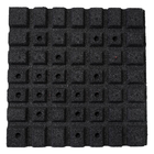 Piso de Borracha Impact Soft Play Terracota 50x50x4cm 20 Peças Aubicon