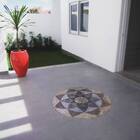 Piso Em Mosaico Mandala Indiana I R0296 - 70 Cm