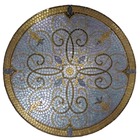 Piso Em Mosaico Romano Caliope - 120cm