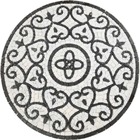 Piso Em Mosaico Romano Itálico - 80cm