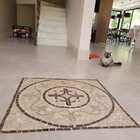 Piso Em Mosaico Romano Pedras Lis I - 120cm