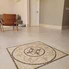 Piso Em Mosaico Romano Pedras Lis I - 150cm