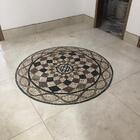 Piso Em Mosaico Romano Semente De Girassol Colorato Ii - 130cm