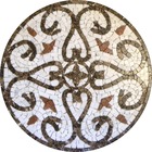 Piso Em Mosaico Romano Volute - 120cm