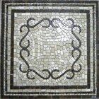 Piso Em Mosaico Romano Volute In Quadrato - 90cm