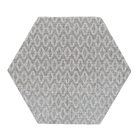 Piso Esmaltado Acetinado Borda Arredondada 17x23cm Tessuto Artens