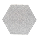 Piso Esmaltado Acetinado Borda Arredondada 17x23cm Tessuto Artens