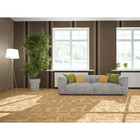 Piso Esmaltado Acetinado Borda Arredondada 43x43cm Cerejeira Ceral