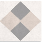 Piso Esmaltado Acetinado Borda Arredondada London 20x20cm