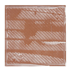 Piso Esmaltado Acetinado Borda Arredondada Geométrico 20x20cm