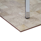Piso Cerâmico Esmaltado Borda Arredondada 60x60cm modelo São Jose Beige HD61474 Artens