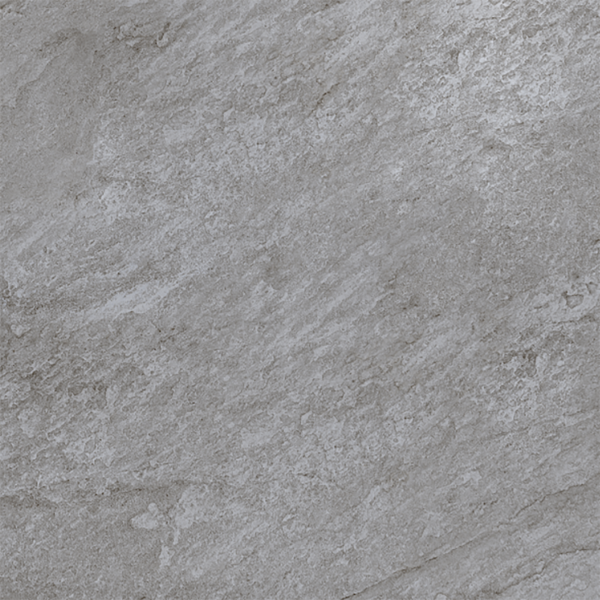 Piso Externo Acetinado Borda Reta 75x75cm Patagonia Gris Granilhado Cerbras