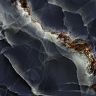 Piso Interno Marmorizado Esmaltado Polido Brilhante Borda Reta Retificado 81x81cm Bleu Grupo Ceral