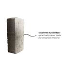Piso Intertravado de Cimento Retangular Natural 10X20X4cm Ns Pre Moldados