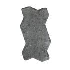 Piso Intertravado de Cimento Ondulado Natural 11X22X8cm Ns Pre Moldados