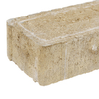 Piso Intertravado Cimento Retangular Amarelo 10x20x6cm Ivemar