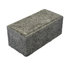 Piso Intertravado Cimento Retangular Natural 10x20x8cm Ivemar