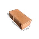 Piso Intertravado de Cimento Retangular Terra-Cota 10X20X8cm Ns Pre Moldados