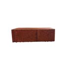 Piso Intertravado de Cimento Retangular Vermelho 10X20X4cm Ns Pre Moldados