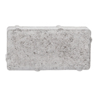 Piso Intertravado Retangular Cinza Natural 10x20cm