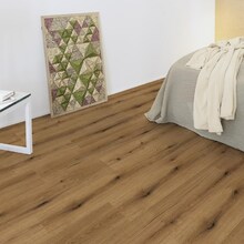 Piso Laminado Clicado Espaçofloor Kaindl Aquapro Oak Evoke Su