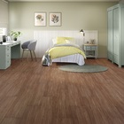 Piso Laminado Click Affara Chocolate 25x135,7cm m² Adoro