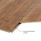 Piso Laminado Click Amendoa 136x21,7cm m² Artens