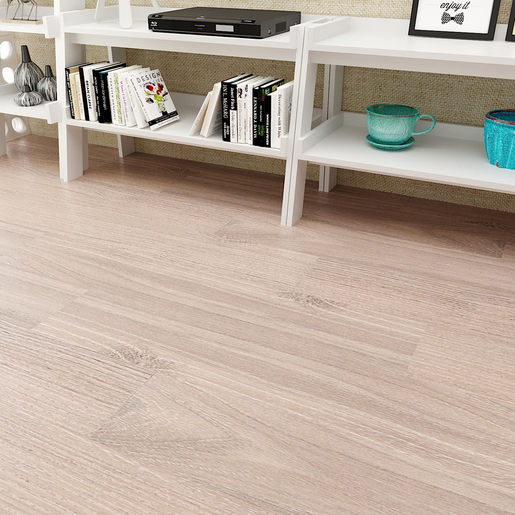 Piso Laminado Click Acácia Andorra Ambience 5G 1,35x25cm m²