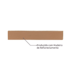 Piso Laminado Click Evidence Cacau Marfim 136x22cm m² Eucafloor