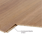 Piso Laminado Click Max Prime Nogueira Natural 35x135,7cm m² Eucafloor