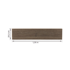 Piso Laminado Click New Evidence Classic Oak 135,7x29,2cm m² Eucafloor