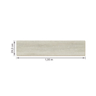Piso Laminado Click New Evidence Legno Crema 135,7x29,2cm m² Eucafloor