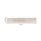 Piso Laminado Click Prime Decape 135,7x21,7cm m² Eucafloor