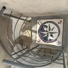 Piso Maçom Em Mosaico Ii Feito Com Cerâmicas E Porcelanas - 1