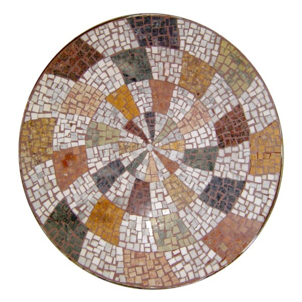 Piso Mandala Mosaico Colore Mossi R252 A - 100 Cm