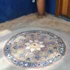 Piso Mandala Mosaico Noite Arabe R027 - 80 Cm