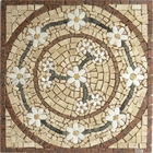 Piso Mosaico Marmore Floral Venezia Quadrado - 90 Cm