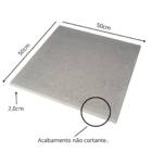 Piso Piscina Atérmico Premium  50x50x2,0cm Cinza - Silvano Sc